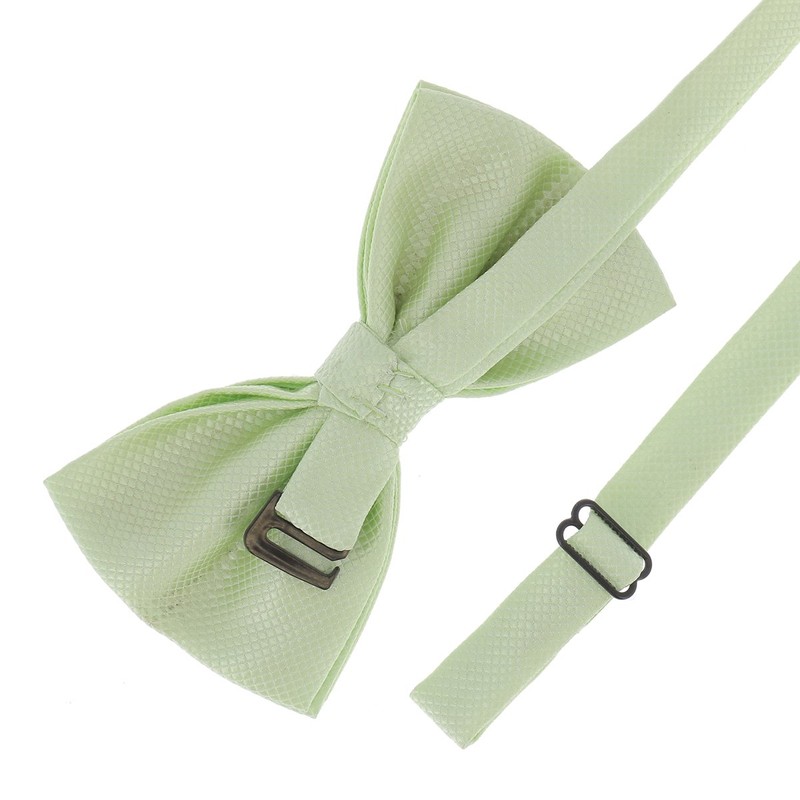 SHIPITNOW Men's Bow Tie Light Green - Light Green Light