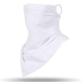 Cooling Face Cover, 30 Types, Japanese Instruction Manual Included (English Language Not Guaranteed), Neck Guard, Ear Hanging Type, UV Protection, Sunburn Protection, Mesh Fabric, Excellent Air Permeability, No Difficulty Breathing, One Size Fits Most, U