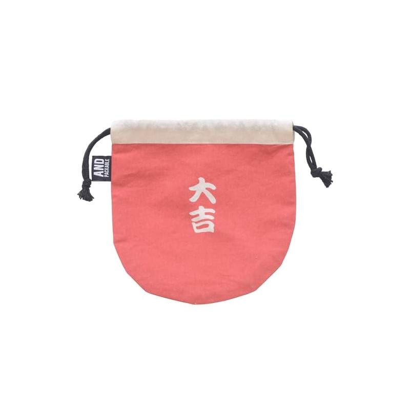Techno Prime Daruma Pouch, Red