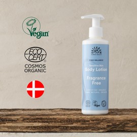 Urtekram Body Lotion - Fragrance Free, Find Balance, Sensitive, 250 ml, vegan, organic