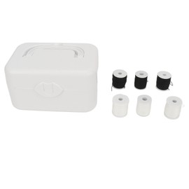 Portable Automatic Bobbin Winder Machine Compact Electrical Bobbin Winder with 6 Thread for Sewing Crafts Use