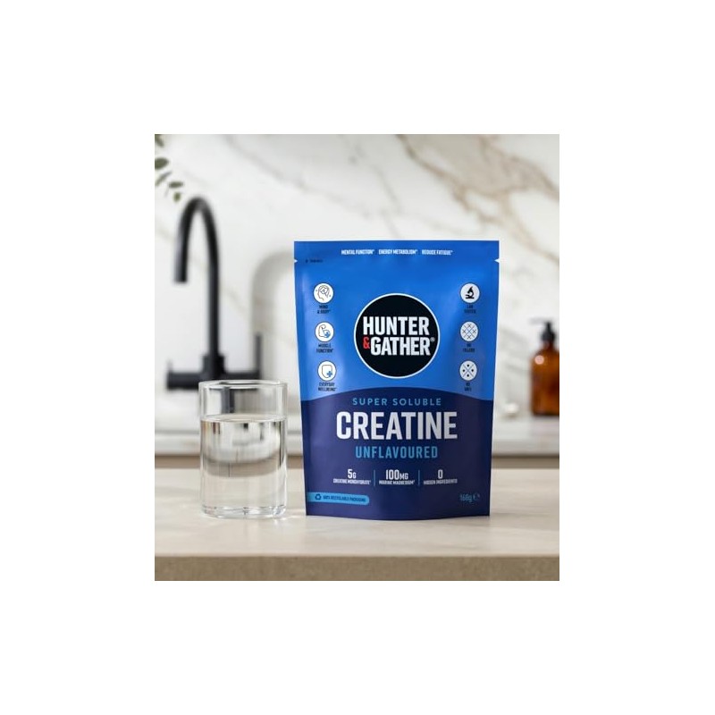 Hunter & Gather Daily Creatine Powder with Magnesium – 5g