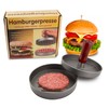 MaxxGoods Burger Press Set Made of Cast Aluminium Diameter 12
