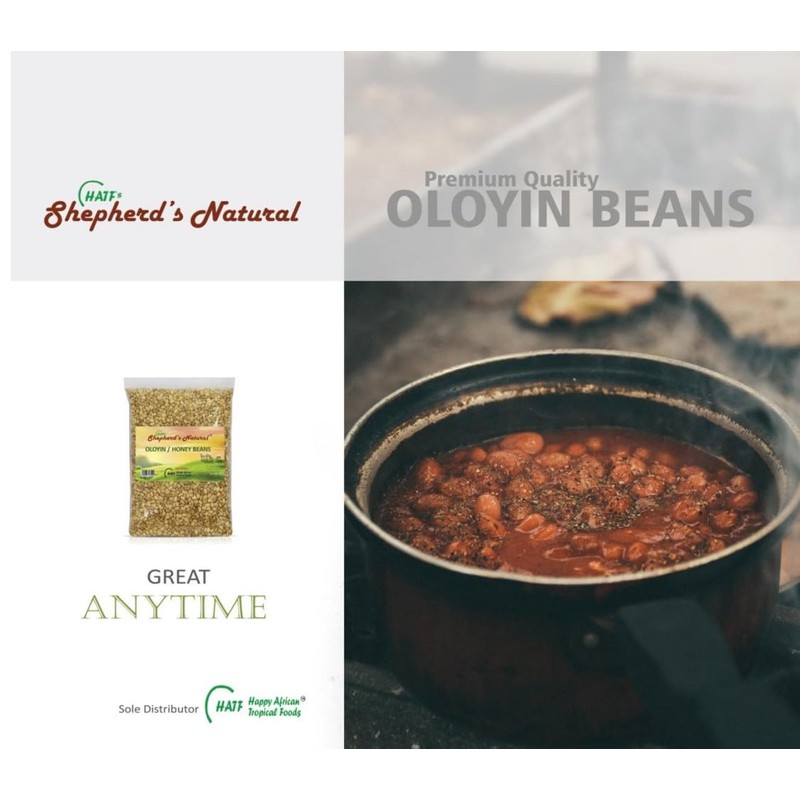 Oloyin Honey Beans by Shepherd's Natural 8 lbs. / 128