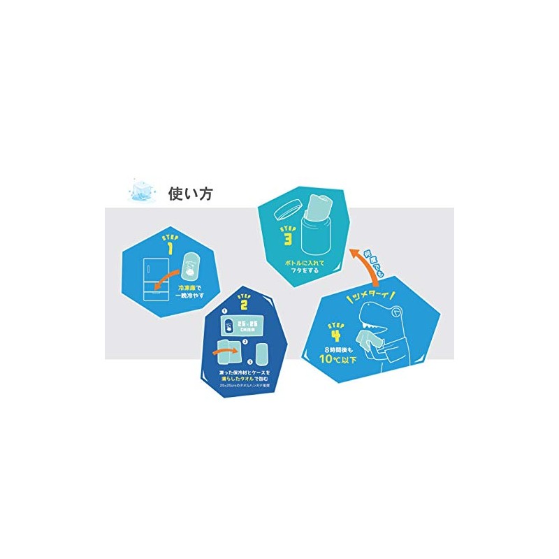 STARLITE Co.,Ltd Cold After 8 Hours! Heatstroke Prevention, Cooling Towel,