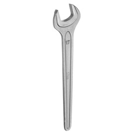 sourcing map Single Open Ended Spanner Wrench, 17mm, Thicken CR-V Steel Open End Wrench Tool for for Automotive Repair and Furniture Assembly, Grey