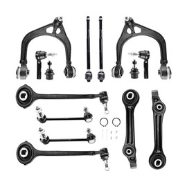 Control Arms Cardelo Front Upper Lower Control Arms with Ball Joints Assembly Suspension Kit Fit for 2005-2010 Chrys-ler 300 / Charger and 2005-2010 Challenger RWD