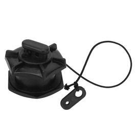 Plastic Drain Valve with Hex Lock for Yacht and Inflatable Boat - Lightweight PVC Valve for Canoes, Kayaks and Fishing Boats