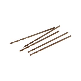 Utoolmart Twist Drill Bit, High Speed Steel Twist Drill Bit, Equal Reduced Shank Bit, 1.2mm Dia Twist Bits, M35 Cobalt Twist Drill Bit Set, for Steel Aluminum Alloy, 5 Pcs