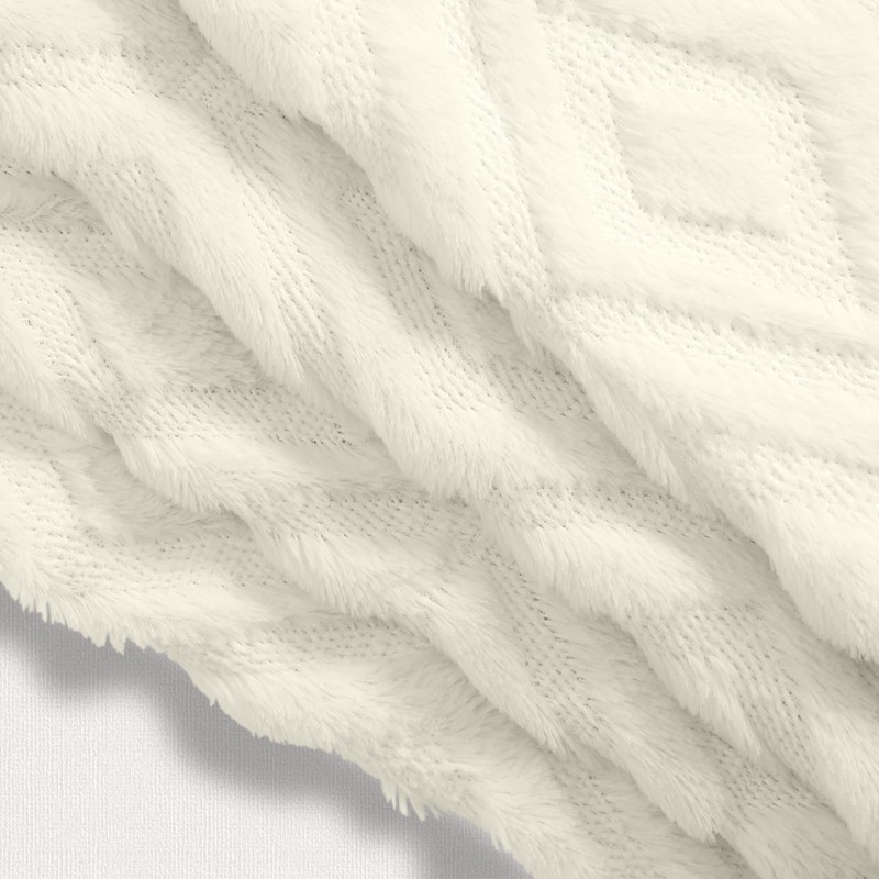 decorUhome Pack of 4 Faux Fur Throw Pillow Covers 18x18,