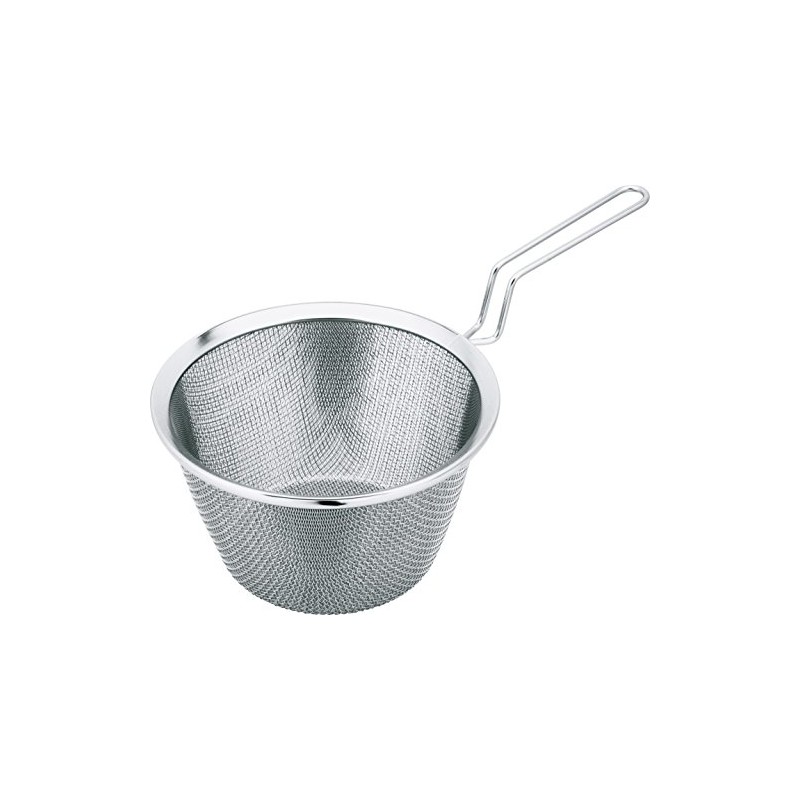Little Wood 18-8 Open Kitchen Pasta Strainer, 7.5 inches (19
