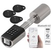 VisorTech Door Lock: Electronic Door Lock Cylinder, Transponder Bluetooth &