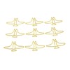 100pcs Paper Clips Prevent Slip Cute Animal Shaped Decorative Metal