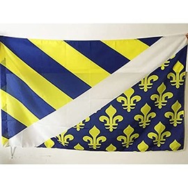 AZ FLAG Oise Flag 3' x 5' for a pole - French department - France flags 90 x 150 cm - Banner 3x5 ft with hole