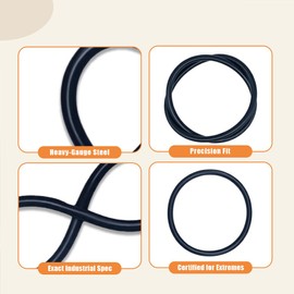 GAEYGDA Vacuum Cleaner Round Rubber Belt 66100/30563B Compatible with San-itaire Commercial Upright Vacuum SC679 SC684 SC688 SC886 SC887 SC888 SC899 Eure-ka 52100 52100C
