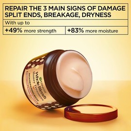 Garnier Hair Care Whole Blends Repairing Hair Mask Honey Treasures for Damaged Hair, 10.1 Fl Oz, Pack of 2