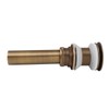 Bathroom Kitchen Sink Drain All Copper Pop Up Sink Drain