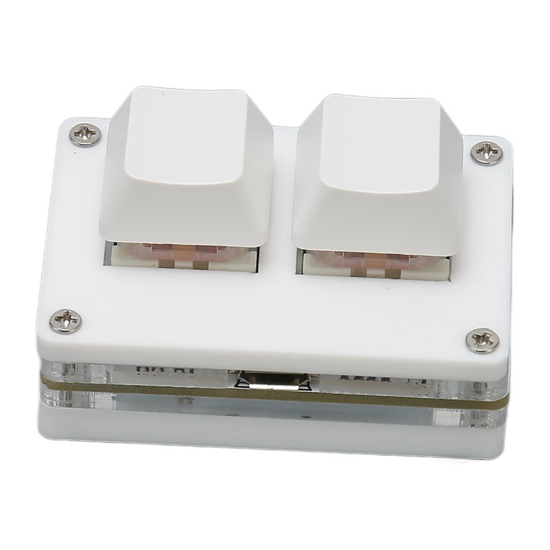 Mini Keypad 2 Keys USB Red Switch Plug and Play