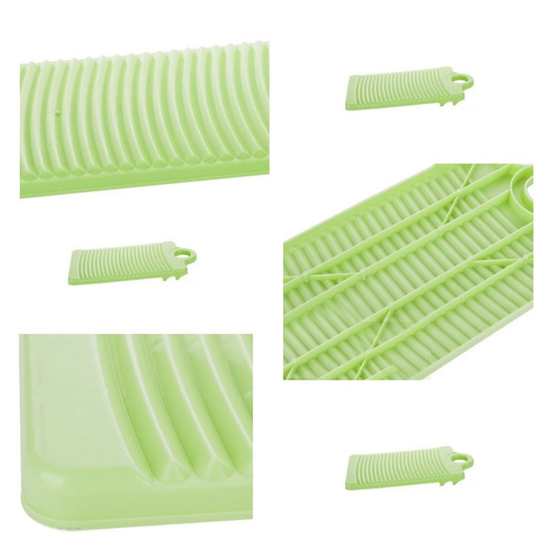 Anti Slip Hanging Washboard with Fixed Tripod Thick Plastic Washboard