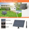 Bosceos Solar Outdoor String Lights Waterproof, 200FT Solar Powered String