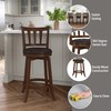 Hillsdale Presque Isle Swivel Stool, Counter Height, Cherry