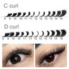 COZBIRD Eyelash Extensions, 3D W Ready Fan Volume Eyelash Extensions,