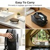 Vonpri Stainless Steel Travel Soap Case, Airtight Snap Lock Lid