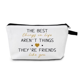 MoCaliduccious Friendship Gifts for Women Best Friend Gift for Teen Sister Gift Birthday Gifts (White)