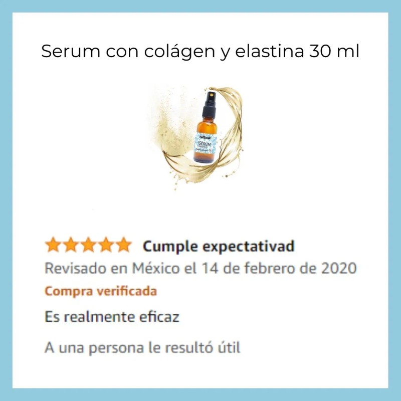 Serum Colageno Y Elastina Antiarrugas Antiedad Facial Ojos Todo Tipo