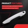 82651F0010 & 82652F0010 White Exterior Outside Door Handle Front Left