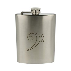 Bass Clef Hip Flask – A Great Gift For Musicians
