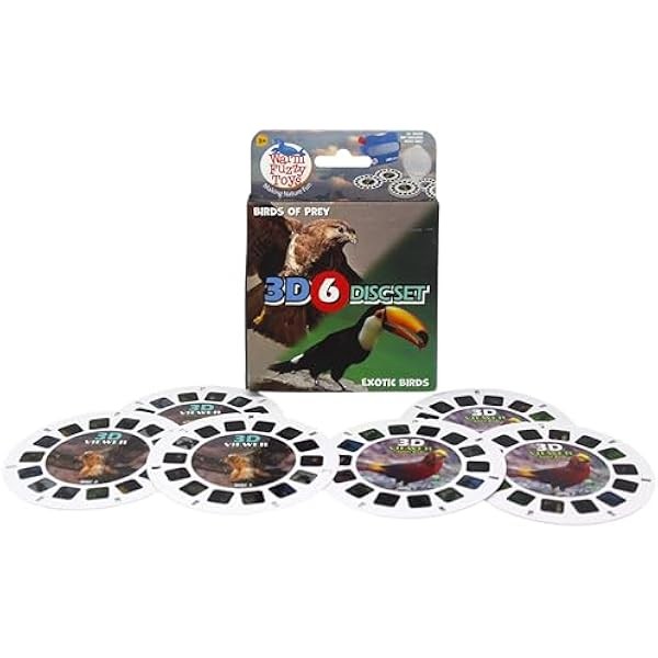 WARM FUZZY Viewfinder Reels for Kids & Adults, Classic Toys,