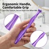 RAZOKO Flosser Kit, Shred-Resistant, Insert & Rotate 90° to 135°