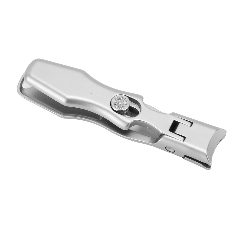 Stainless Steel Nail Clipper Wide Jar Openning Fingernail Toenail Clipper