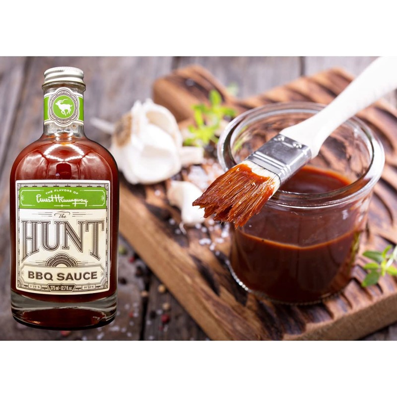 Flavors of Ernest Hemingway Sauces, the Hunt BBQ Sauce, 12