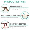 Eyekepper 12 pack Blue Light Blocking Reading Glasses Tortoise Splicing
