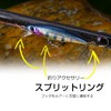 QISHUO Stainless Steel Lures Fishing Split Ring for Jigging Lure
