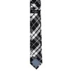 Retreez Preppy Plaid Check Woven Microfiber 2" Skinny Tie -