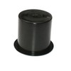 Plastic Small 2 7/8 inch Black Drop in Beverage Drink