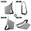 Crossbody Travel Bags for Women, New Theft Proof Safe Slim