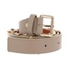 VALENTINO Emma Winter Belt W110 Beige / Oro - Can