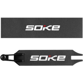 SOKE Evo Street Griptape Sandpaper for Scooters, 47 x 10.5 cm, Heavy Duty Grip Tape, Better Grip, Adjustment, Performance Driving Tricks