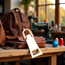 Gold Zipper Pull Replacement, Slider Pull Tab, Luggage, Backpack, Jacket, Suitcase, Coat Sewing Notions and Supplies