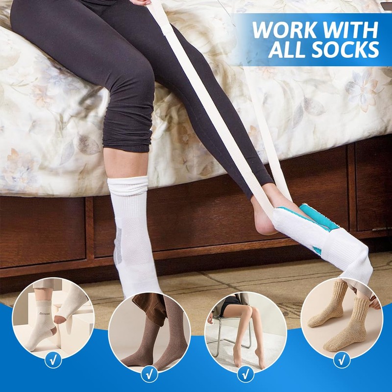 Sock Aid,Sock Aids for Putting Socks On and Off,Disabled Aids