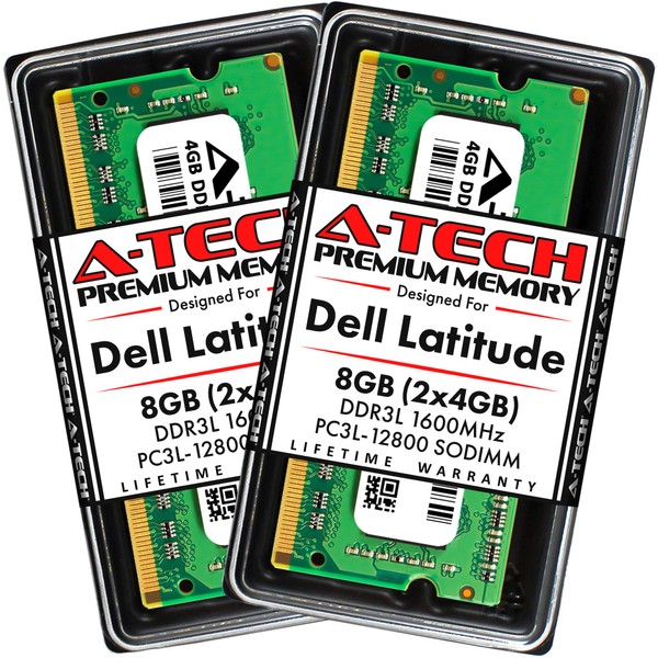 A-Tech 8GB (2x4GB) RAM for Dell Latitude 3560, 3460 |