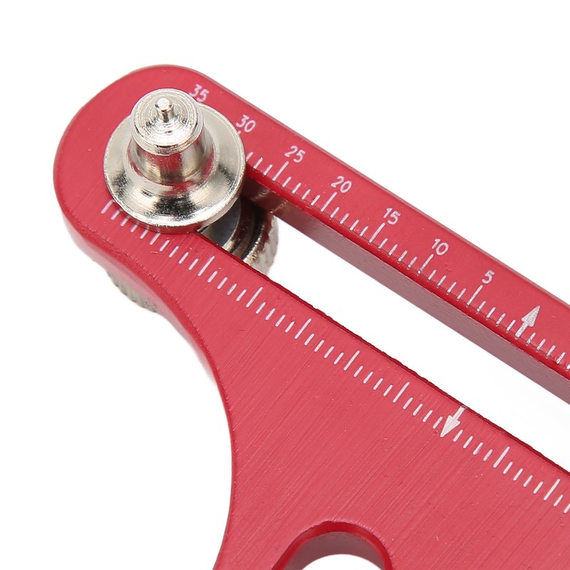 T Shaped Watch Back Case Opener Alloy Steel Clear Scale