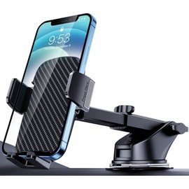 Phone Mount for Car Dashboard with Sucker Function, Universal 360° Dashboard Phone Holder