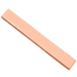 Tynulox 14 Gauge Pure Copper Flat Bar 1.5mm × 20mm × 200mm Copper Sheet Stock 110 Copper 99.9% Cu Metal Sheet for Jewelry, Crafts, Repairs, Electrical