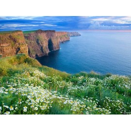Cliffs of Moher Ireland DIY 5D Diamond Painting by Number Unique Kits Home Wall Decor Crystal Rhinestone Wall Decor Cross Stitch 30x40cm/12x16inches