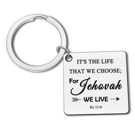 Pioneer Gifts Keyring Pioneer School Gift JW Gifts for Pioneers Back to School Gift Jehovah’s Witness Keychain Christmas Graduation Birthday Gifts for Pioneer Student Pioneer Keychain for Women Men
